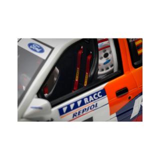 Ford Escort WRC Rallye Catalunya 1997 Carlos Sainz / Luis Moya OttO mobile 1:18 Resinemodell (Türen, Motorhaube... nicht zu öffnen!)